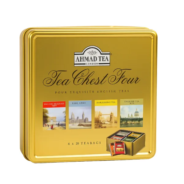 چای کیسه ای احمد  chest four